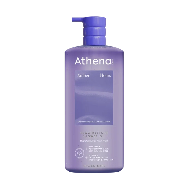 Glow Restore Shower Oil F8 Amber Hours