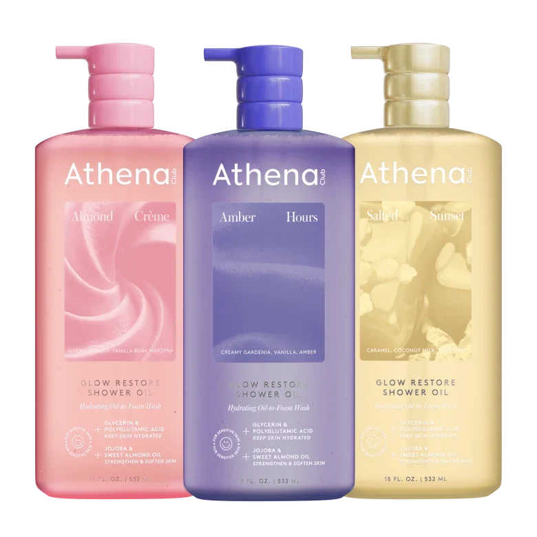 Glow Restore Shower Oil Trio X5